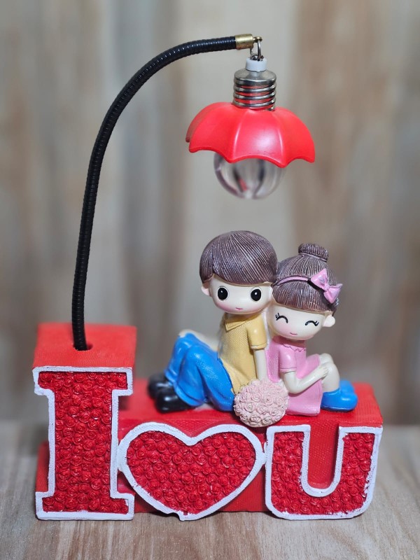 Valentine Special Gifts, couple showpice with bulb