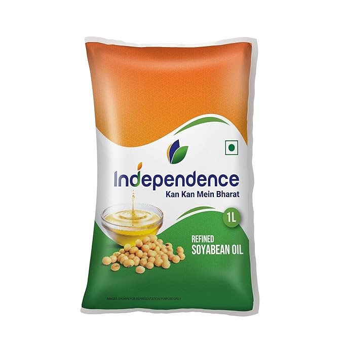 Independence IND Refined SOYABEAN Oil 1 LTR Pouch
